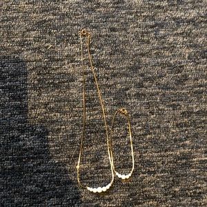 Necklace and bracelet set